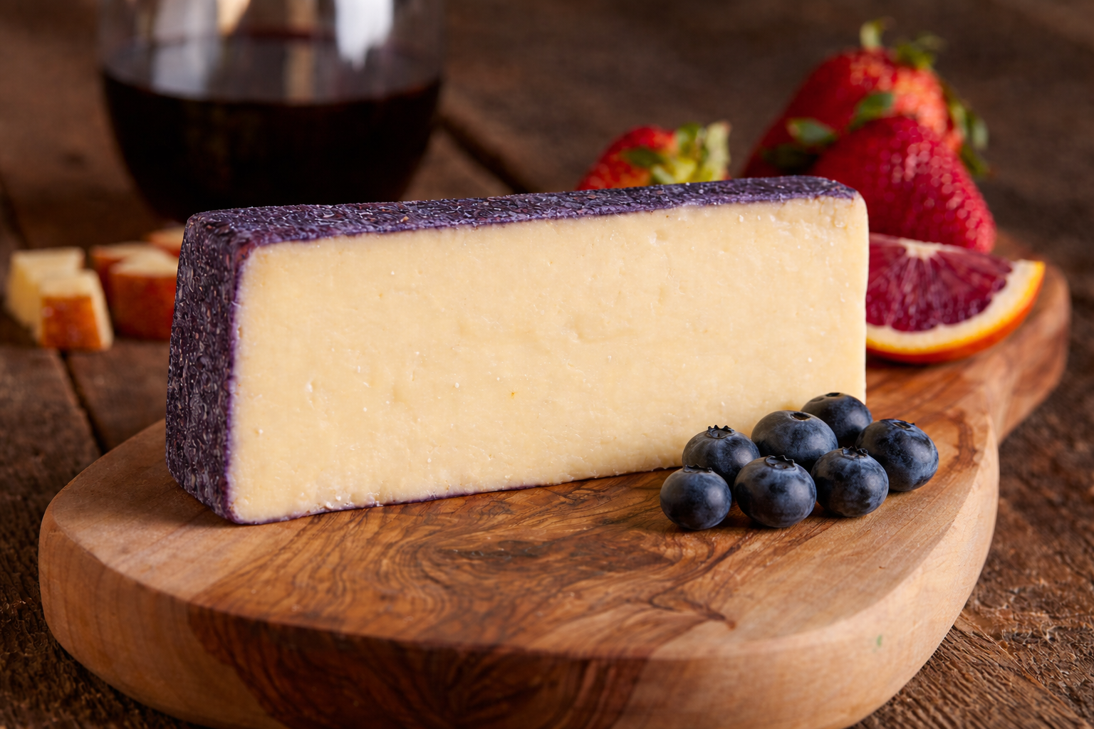Blueberry Aged Cheddar Cheese